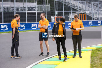 2024-06-06 - NORRIS Lando (gbr), McLaren F1 Team MCL38, portrait during the Formula 1 AWS Grand Prix du Canada 2024, 9th round of the 2024 Formula One World Championship from June 07 to 09, 2024 on the Circuit Gilles Villeneuve, in Montréal, Canada - F1 - CANADIAN GRAND PRIX 2024 - FORMULA 1 - MOTORS