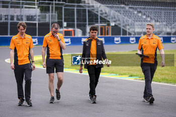 2024-06-06 - NORRIS Lando (gbr), McLaren F1 Team MCL38, portrait during the Formula 1 AWS Grand Prix du Canada 2024, 9th round of the 2024 Formula One World Championship from June 07 to 09, 2024 on the Circuit Gilles Villeneuve, in Montréal, Canada - F1 - CANADIAN GRAND PRIX 2024 - FORMULA 1 - MOTORS