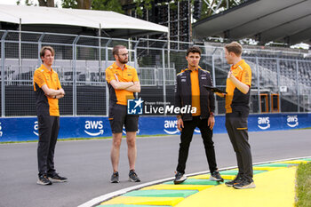 2024-06-06 - NORRIS Lando (gbr), McLaren F1 Team MCL38, portrait during the Formula 1 AWS Grand Prix du Canada 2024, 9th round of the 2024 Formula One World Championship from June 07 to 09, 2024 on the Circuit Gilles Villeneuve, in Montréal, Canada - F1 - CANADIAN GRAND PRIX 2024 - FORMULA 1 - MOTORS