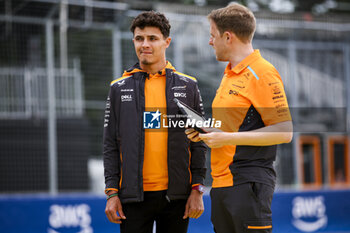 2024-06-06 - NORRIS Lando (gbr), McLaren F1 Team MCL38, portrait during the Formula 1 AWS Grand Prix du Canada 2024, 9th round of the 2024 Formula One World Championship from June 07 to 09, 2024 on the Circuit Gilles Villeneuve, in Montréal, Canada - F1 - CANADIAN GRAND PRIX 2024 - FORMULA 1 - MOTORS