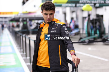 2024-06-06 - NORRIS Lando (gbr), McLaren F1 Team MCL38, portrait during the Formula 1 AWS Grand Prix du Canada 2024, 9th round of the 2024 Formula One World Championship from June 07 to 09, 2024 on the Circuit Gilles Villeneuve, in Montréal, Canada - F1 - CANADIAN GRAND PRIX 2024 - FORMULA 1 - MOTORS