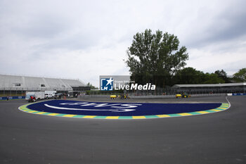 2024-06-06 - General view of the firs corner during the Formula 1 AWS Grand Prix du Canada 2024, 9th round of the 2024 Formula One World Championship from June 07 to 09, 2024 on the Circuit Gilles Villeneuve, in Montréal, Canada - F1 - CANADIAN GRAND PRIX 2024 - FORMULA 1 - MOTORS