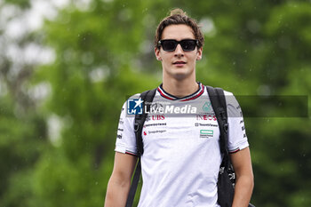 2024-06-06 - RUSSELL George (gbr), Mercedes AMG F1 Team W15, portrait during the Formula 1 AWS Grand Prix du Canada 2024, 9th round of the 2024 Formula One World Championship from June 07 to 09, 2024 on the Circuit Gilles Villeneuve, in Montréal, Canada - F1 - CANADIAN GRAND PRIX 2024 - FORMULA 1 - MOTORS