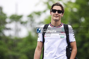 2024-06-06 - RUSSELL George (gbr), Mercedes AMG F1 Team W15, portrait during the Formula 1 AWS Grand Prix du Canada 2024, 9th round of the 2024 Formula One World Championship from June 07 to 09, 2024 on the Circuit Gilles Villeneuve, in Montréal, Canada - F1 - CANADIAN GRAND PRIX 2024 - FORMULA 1 - MOTORS