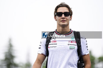 2024-06-06 - RUSSELL George (gbr), Mercedes AMG F1 Team W15, portrait during the Formula 1 AWS Grand Prix du Canada 2024, 9th round of the 2024 Formula One World Championship from June 07 to 09, 2024 on the Circuit Gilles Villeneuve, in Montréal, Canada - F1 - CANADIAN GRAND PRIX 2024 - FORMULA 1 - MOTORS