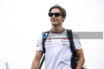 2024-06-06 - RUSSELL George (gbr), Mercedes AMG F1 Team W15, portrait during the Formula 1 AWS Grand Prix du Canada 2024, 9th round of the 2024 Formula One World Championship from June 07 to 09, 2024 on the Circuit Gilles Villeneuve, in Montréal, Canada - F1 - CANADIAN GRAND PRIX 2024 - FORMULA 1 - MOTORS