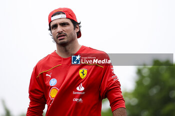 2024-06-06 - SAINZ Carlos (spa), Scuderia Ferrari SF-24, portrait during the Formula 1 AWS Grand Prix du Canada 2024, 9th round of the 2024 Formula One World Championship from June 07 to 09, 2024 on the Circuit Gilles Villeneuve, in Montréal, Canada - F1 - CANADIAN GRAND PRIX 2024 - FORMULA 1 - MOTORS