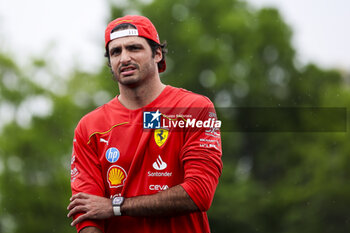 2024-06-06 - SAINZ Carlos (spa), Scuderia Ferrari SF-24, portrait during the Formula 1 AWS Grand Prix du Canada 2024, 9th round of the 2024 Formula One World Championship from June 07 to 09, 2024 on the Circuit Gilles Villeneuve, in Montréal, Canada - F1 - CANADIAN GRAND PRIX 2024 - FORMULA 1 - MOTORS