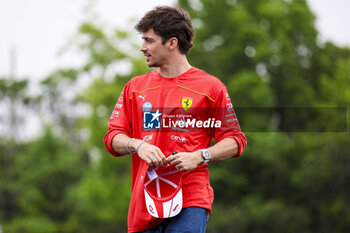 2024-06-06 - LECLERC Charles (mco), Scuderia Ferrari SF-24, portrait during the Formula 1 AWS Grand Prix du Canada 2024, 9th round of the 2024 Formula One World Championship from June 07 to 09, 2024 on the Circuit Gilles Villeneuve, in Montréal, Canada - F1 - CANADIAN GRAND PRIX 2024 - FORMULA 1 - MOTORS