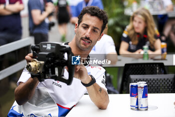 2024-06-06 - RICCIARDO Daniel (aus), Visa Cash App RB F1 Team VCARB 01, portrait during the Formula 1 AWS Grand Prix du Canada 2024, 9th round of the 2024 Formula One World Championship from June 07 to 09, 2024 on the Circuit Gilles Villeneuve, in Montréal, Canada - F1 - CANADIAN GRAND PRIX 2024 - FORMULA 1 - MOTORS