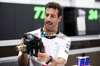 2024-06-06 - RICCIARDO Daniel (aus), Visa Cash App RB F1 Team VCARB 01, portrait during the Formula 1 AWS Grand Prix du Canada 2024, 9th round of the 2024 Formula One World Championship from June 07 to 09, 2024 on the Circuit Gilles Villeneuve, in Montréal, Canada - F1 - CANADIAN GRAND PRIX 2024 - FORMULA 1 - MOTORS