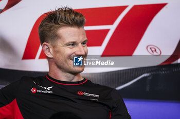 2024-06-06 - HULKENBERG Nico (ger), Haas F1 Team VF-24 Ferrari, portrait during the Formula 1 AWS Grand Prix du Canada 2024, 9th round of the 2024 Formula One World Championship from June 07 to 09, 2024 on the Circuit Gilles Villeneuve, in Montréal, Canada - F1 - CANADIAN GRAND PRIX 2024 - FORMULA 1 - MOTORS