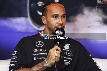 2024-06-06 - HAMILTON Lewis (gbr), Mercedes AMG F1 Team W15, portrait during the Formula 1 AWS Grand Prix du Canada 2024, 9th round of the 2024 Formula One World Championship from June 07 to 09, 2024 on the Circuit Gilles Villeneuve, in Montréal, Canada - F1 - CANADIAN GRAND PRIX 2024 - FORMULA 1 - MOTORS