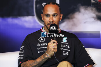 2024-06-06 - HAMILTON Lewis (gbr), Mercedes AMG F1 Team W15, portrait during the Formula 1 AWS Grand Prix du Canada 2024, 9th round of the 2024 Formula One World Championship from June 07 to 09, 2024 on the Circuit Gilles Villeneuve, in Montréal, Canada - F1 - CANADIAN GRAND PRIX 2024 - FORMULA 1 - MOTORS