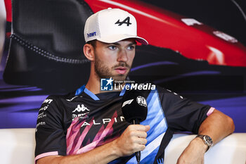 2024-06-06 - GASLY Pierre (fra), Alpine F1 Team A524, portrait during the Formula 1 AWS Grand Prix du Canada 2024, 9th round of the 2024 Formula One World Championship from June 07 to 09, 2024 on the Circuit Gilles Villeneuve, in Montréal, Canada - F1 - CANADIAN GRAND PRIX 2024 - FORMULA 1 - MOTORS