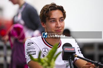 2024-06-06 - RUSSELL George (gbr), Mercedes AMG F1 Team W15, portrait during the Formula 1 AWS Grand Prix du Canada 2024, 9th round of the 2024 Formula One World Championship from June 07 to 09, 2024 on the Circuit Gilles Villeneuve, in Montréal, Canada - F1 - CANADIAN GRAND PRIX 2024 - FORMULA 1 - MOTORS