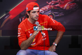 2024-06-06 - SAINZ Carlos (spa), Scuderia Ferrari SF-24, portrait during the Formula 1 AWS Grand Prix du Canada 2024, 9th round of the 2024 Formula One World Championship from June 07 to 09, 2024 on the Circuit Gilles Villeneuve, in Montréal, Canada - F1 - CANADIAN GRAND PRIX 2024 - FORMULA 1 - MOTORS