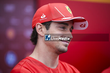 2024-06-06 - LECLERC Charles (mco), Scuderia Ferrari SF-24, portrait during the Formula 1 AWS Grand Prix du Canada 2024, 9th round of the 2024 Formula One World Championship from June 07 to 09, 2024 on the Circuit Gilles Villeneuve, in Montréal, Canada - F1 - CANADIAN GRAND PRIX 2024 - FORMULA 1 - MOTORS