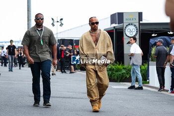 2024-06-06 - HAMILTON Lewis (gbr), Mercedes AMG F1 Team W15, portrait during the Formula 1 AWS Grand Prix du Canada 2024, 9th round of the 2024 Formula One World Championship from June 07 to 09, 2024 on the Circuit Gilles Villeneuve, in Montréal, Canada - F1 - CANADIAN GRAND PRIX 2024 - FORMULA 1 - MOTORS