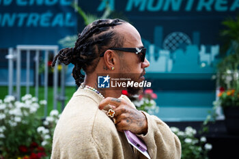 2024-06-06 - HAMILTON Lewis (gbr), Mercedes AMG F1 Team W15, portrait during the Formula 1 AWS Grand Prix du Canada 2024, 9th round of the 2024 Formula One World Championship from June 07 to 09, 2024 on the Circuit Gilles Villeneuve, in Montréal, Canada - F1 - CANADIAN GRAND PRIX 2024 - FORMULA 1 - MOTORS