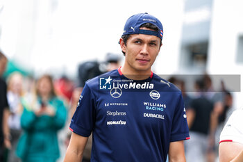 2024-06-06 - ALBON Alexander (tha), Williams Racing FW46, portrait during the Formula 1 AWS Grand Prix du Canada 2024, 9th round of the 2024 Formula One World Championship from June 07 to 09, 2024 on the Circuit Gilles Villeneuve, in Montréal, Canada - F1 - CANADIAN GRAND PRIX 2024 - FORMULA 1 - MOTORS