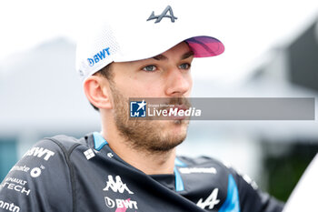 2024-06-06 - GASLY Pierre (fra), Alpine F1 Team A524, portrait during the Formula 1 AWS Grand Prix du Canada 2024, 9th round of the 2024 Formula One World Championship from June 07 to 09, 2024 on the Circuit Gilles Villeneuve, in Montréal, Canada - F1 - CANADIAN GRAND PRIX 2024 - FORMULA 1 - MOTORS