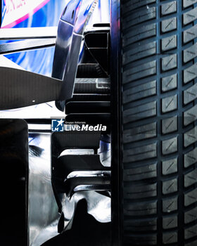 2024-06-06 - Visa Cash App RB F1 Team VCARB 01, mechanical detail of the rear brake duct during the Formula 1 AWS Grand Prix du Canada 2024, 9th round of the 2024 Formula One World Championship from June 07 to 09, 2024 on the Circuit Gilles Villeneuve, in Montréal, Canada - F1 - CANADIAN GRAND PRIX 2024 - FORMULA 1 - MOTORS