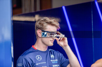 2024-06-06 - Logan Sargeant (USA) - Williams Racing - Williams FW46 - Mercedes during Formula 1 Aws Grand Prix du Canada 2024, Montreal, Quebec, Canada, from Jun 6th to 9th - Rounfd 9 of 24 of 2024 F1 World Championship - FORMULA 1 AWS GRAND PRIX DU CANADA 2024 - FORMULA 1 - MOTORS