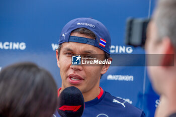 2024-06-06 - Alexander Albon (THA) - Williams Racing - Williams FW46 - Mercedes during Formula 1 Aws Grand Prix du Canada 2024, Montreal, Quebec, Canada, from Jun 6th to 9th - Rounfd 9 of 24 of 2024 F1 World Championship - FORMULA 1 AWS GRAND PRIX DU CANADA 2024 - FORMULA 1 - MOTORS