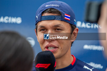 2024-06-06 - Alexander Albon (THA) - Williams Racing - Williams FW46 - Mercedes during Formula 1 Aws Grand Prix du Canada 2024, Montreal, Quebec, Canada, from Jun 6th to 9th - Rounfd 9 of 24 of 2024 F1 World Championship - FORMULA 1 AWS GRAND PRIX DU CANADA 2024 - FORMULA 1 - MOTORS