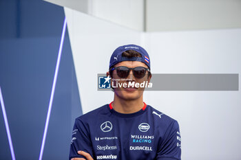 2024-06-06 - Alexander Albon (THA) - Williams Racing - Williams FW46 - Mercedes during Formula 1 Aws Grand Prix du Canada 2024, Montreal, Quebec, Canada, from Jun 6th to 9th - Rounfd 9 of 24 of 2024 F1 World Championship - FORMULA 1 AWS GRAND PRIX DU CANADA 2024 - FORMULA 1 - MOTORS