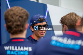 2024-06-06 - Alexander Albon (THA) - Williams Racing - Williams FW46 - Mercedes during Formula 1 Aws Grand Prix du Canada 2024, Montreal, Quebec, Canada, from Jun 6th to 9th - Rounfd 9 of 24 of 2024 F1 World Championship - FORMULA 1 AWS GRAND PRIX DU CANADA 2024 - FORMULA 1 - MOTORS