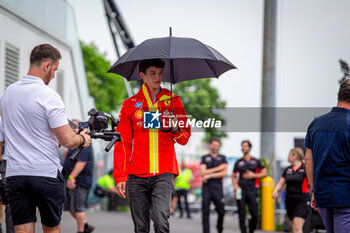 2024-06-06 - Oliver Bearman (GBR) - Reserve Driver, Scuderia Ferrari during Formula 1 Aws Grand Prix du Canada 2024, Montreal, Quebec, Canada, from Jun 6th to 9th - Rounfd 9 of 24 of 2024 F1 World Championship - FORMULA 1 AWS GRAND PRIX DU CANADA 2024 - FORMULA 1 - MOTORS