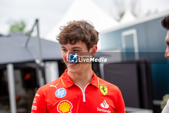 2024-06-06 - Oliver Bearman (GBR) - Reserve Driver, Scuderia Ferrari during Formula 1 Aws Grand Prix du Canada 2024, Montreal, Quebec, Canada, from Jun 6th to 9th - Rounfd 9 of 24 of 2024 F1 World Championship - FORMULA 1 AWS GRAND PRIX DU CANADA 2024 - FORMULA 1 - MOTORS