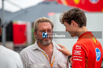 2024-06-06 - Gino Rosato (ITA) and Oliver Bearman (GBR) - Reserve Driver, Scuderia Ferrari during Formula 1 Aws Grand Prix du Canada 2024, Montreal, Quebec, Canada, from Jun 6th to 9th - Rounfd 9 of 24 of 2024 F1 World Championship - FORMULA 1 AWS GRAND PRIX DU CANADA 2024 - FORMULA 1 - MOTORS