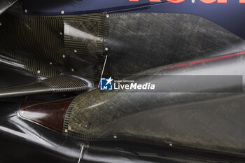 2024-06-07 - Red Bull Racing RB20, mechanical detail side pods and engine cover during the Formula 1 AWS Grand Prix du Canada 2024, 9th round of the 2024 Formula One World Championship from June 07 to 09, 2024 on the Circuit Gilles Villeneuve, in Montréal, Canada - F1 - CANADIAN GRAND PRIX 2024 - FORMULA 1 - MOTORS