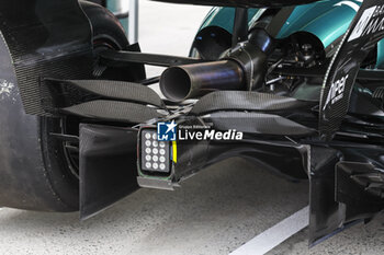 2024-06-07 - Aston Martin F1 Team AMR23, mechanical detail Beam wing during the Formula 1 AWS Grand Prix du Canada 2024, 9th round of the 2024 Formula One World Championship from June 07 to 09, 2024 on the Circuit Gilles Villeneuve, in Montréal, Canada - F1 - CANADIAN GRAND PRIX 2024 - FORMULA 1 - MOTORS