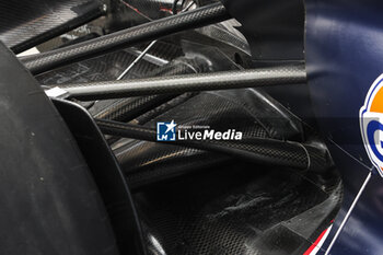 2024-06-07 - Williams Racing FW46, mechanical detail rear suspension during the Formula 1 AWS Grand Prix du Canada 2024, 9th round of the 2024 Formula One World Championship from June 07 to 09, 2024 on the Circuit Gilles Villeneuve, in Montréal, Canada - F1 - CANADIAN GRAND PRIX 2024 - FORMULA 1 - MOTORS