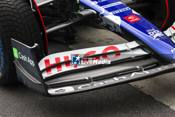 2024-06-07 - Visa Cash App RB F1 Team VCARB 01, mechanical detail front wing during the Formula 1 AWS Grand Prix du Canada 2024, 9th round of the 2024 Formula One World Championship from June 07 to 09, 2024 on the Circuit Gilles Villeneuve, in Montréal, Canada - F1 - CANADIAN GRAND PRIX 2024 - FORMULA 1 - MOTORS