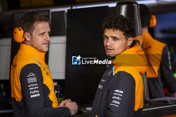 2024-06-07 - NORRIS Lando (gbr), McLaren F1 Team MCL38, portrait during the Formula 1 AWS Grand Prix du Canada 2024, 9th round of the 2024 Formula One World Championship from June 07 to 09, 2024 on the Circuit Gilles Villeneuve, in Montréal, Canada - F1 - CANADIAN GRAND PRIX 2024 - FORMULA 1 - MOTORS