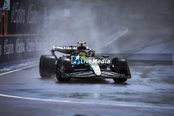 2024-06-07 - 44 HAMILTON Lewis (gbr), Mercedes AMG F1 Team W15, rain, pluie, action during the Formula 1 AWS Grand Prix du Canada 2024, 9th round of the 2024 Formula One World Championship from June 07 to 09, 2024 on the Circuit Gilles Villeneuve, in Montréal, Canada - F1 - CANADIAN GRAND PRIX 2024 - FORMULA 1 - MOTORS