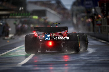 2024-06-07 - 55 SAINZ Carlos (spa), Scuderia Ferrari SF-24, action, pitlane, during the Formula 1 AWS Grand Prix du Canada 2024, 9th round of the 2024 Formula One World Championship from June 07 to 09, 2024 on the Circuit Gilles Villeneuve, in Montréal, Canada - F1 - CANADIAN GRAND PRIX 2024 - FORMULA 1 - MOTORS