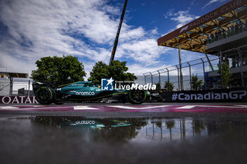 2024-06-07 - 14 ALONSO Fernando (spa), Aston Martin F1 Team AMR24, action during the Formula 1 AWS Grand Prix du Canada 2024, 9th round of the 2024 Formula One World Championship from June 07 to 09, 2024 on the Circuit Gilles Villeneuve, in Montréal, Canada - F1 - CANADIAN GRAND PRIX 2024 - FORMULA 1 - MOTORS