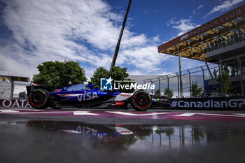 2024-06-07 - 22 TSUNODA Yuki (jap), Visa Cash App RB F1 Team VCARB 01, action during the Formula 1 AWS Grand Prix du Canada 2024, 9th round of the 2024 Formula One World Championship from June 07 to 09, 2024 on the Circuit Gilles Villeneuve, in Montréal, Canada - F1 - CANADIAN GRAND PRIX 2024 - FORMULA 1 - MOTORS