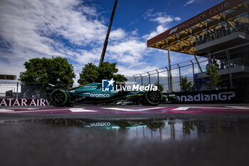 2024-06-07 - 18 STROLL Lance (can), Aston Martin F1 Team AMR24, action during the Formula 1 AWS Grand Prix du Canada 2024, 9th round of the 2024 Formula One World Championship from June 07 to 09, 2024 on the Circuit Gilles Villeneuve, in Montréal, Canada - F1 - CANADIAN GRAND PRIX 2024 - FORMULA 1 - MOTORS