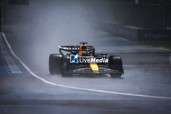 2024-06-07 - 01 VERSTAPPEN Max (nld), Red Bull Racing RB20, rain, pluie, action during the Formula 1 AWS Grand Prix du Canada 2024, 9th round of the 2024 Formula One World Championship from June 07 to 09, 2024 on the Circuit Gilles Villeneuve, in Montréal, Canada - F1 - CANADIAN GRAND PRIX 2024 - FORMULA 1 - MOTORS