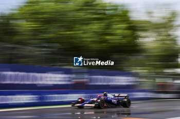 2024-06-07 - 22 TSUNODA Yuki (jap), Visa Cash App RB F1 Team VCARB 01, action during the Formula 1 AWS Grand Prix du Canada 2024, 9th round of the 2024 Formula One World Championship from June 07 to 09, 2024 on the Circuit Gilles Villeneuve, in Montréal, Canada - F1 - CANADIAN GRAND PRIX 2024 - FORMULA 1 - MOTORS