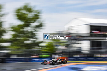 2024-06-07 - 20 MAGNUSSEN Kevin (den), Haas F1 Team VF-24 Ferrari, action during the Formula 1 AWS Grand Prix du Canada 2024, 9th round of the 2024 Formula One World Championship from June 07 to 09, 2024 on the Circuit Gilles Villeneuve, in Montréal, Canada - F1 - CANADIAN GRAND PRIX 2024 - FORMULA 1 - MOTORS