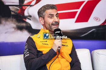 2024-06-07 - STELLA Andrea (ita), Team Principal of McLaren F1 Team, portrait during the Formula 1 AWS Grand Prix du Canada 2024, 9th round of the 2024 Formula One World Championship from June 07 to 09, 2024 on the Circuit Gilles Villeneuve, in Montréal, Canada - F1 - CANADIAN GRAND PRIX 2024 - FORMULA 1 - MOTORS