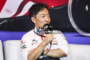 2024-06-07 - KOMATSU Ayao (jpn), Team Principal of Haas F1 team, portrait during the Formula 1 AWS Grand Prix du Canada 2024, 9th round of the 2024 Formula One World Championship from June 07 to 09, 2024 on the Circuit Gilles Villeneuve, in Montréal, Canada - F1 - CANADIAN GRAND PRIX 2024 - FORMULA 1 - MOTORS